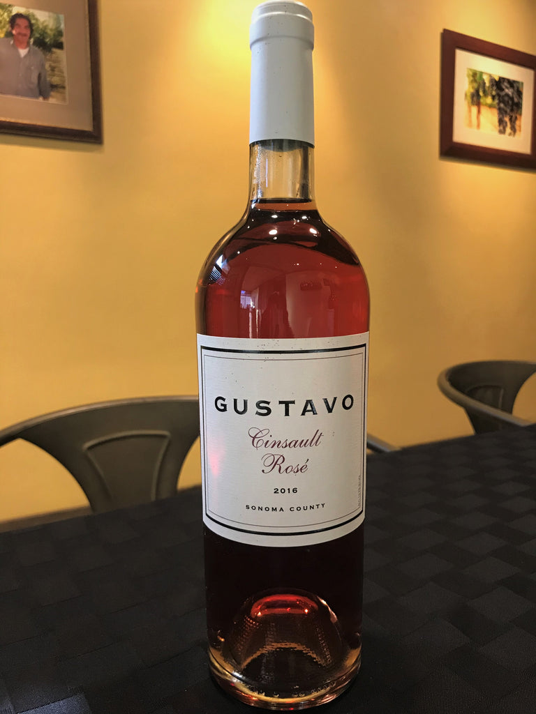 GUSTAVO 2016 Cinsault Rosé, Sonoma County - $35 - Gustavo
